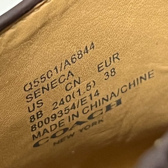 Coach Seneca Heeled Booties - Picture 9 of 9